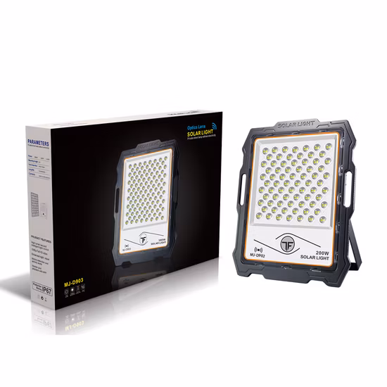 Outdoor Waterproof IP65 Street 100W 200 300W Solar Charging Lamp