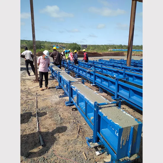 Ligne de production de tiges carrées de ciment, produit chaud, moule de poteaux en béton carrés, poteau électrique en béton, Machine de fabrication